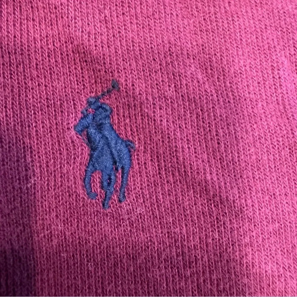 2 Polo Ralph Lauren 1/4 Zip Sweaters Estate Rib 1-gray1-burgundy Sz XL - Picture 8 of 13